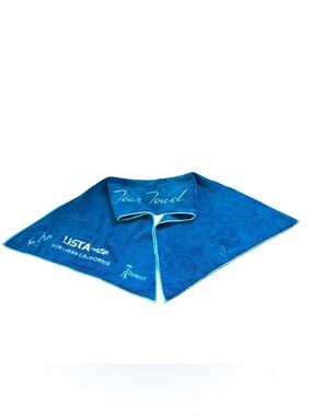 USTA Northern California Tennis Tournament Towel Contour Microfiber Rally 20x40